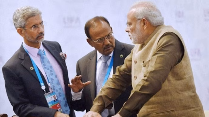 Ajith Doval during a meeting